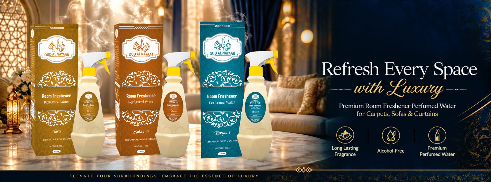 Oud Perfume Oils With Refined Presentation
