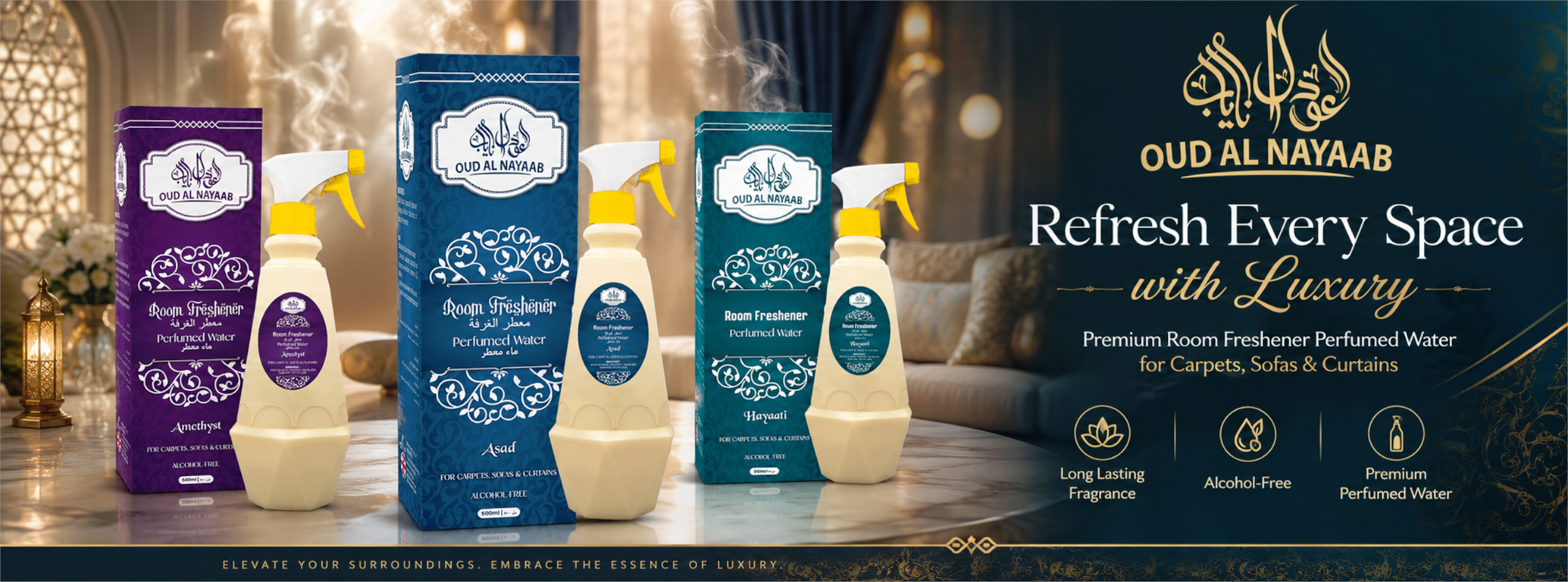 Oud Perfume Oils With Refined Presentation